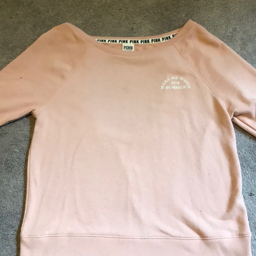 Pink sweater